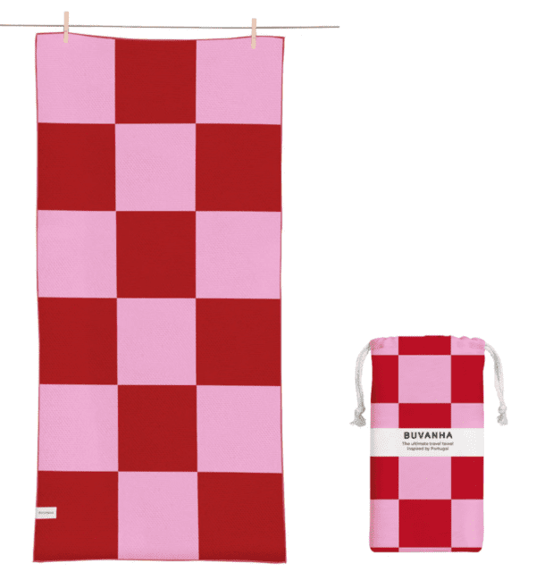 Reishanddoek portugal pink