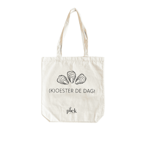 Katoenen Tas - (k)oester de dag!