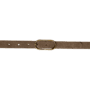 Luna slim belt - Taupe gold