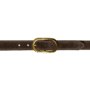 Luna bold belt - Taupe gold