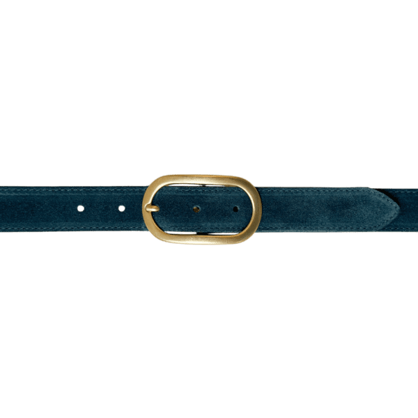 Luna bold belt - Blue gold