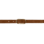 Luna slim belt - Camel gold