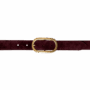 Luna bold belt - Burgundy